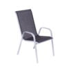 Baštenska stolica crno-siva Ancona - 046994