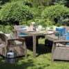 Baštenski set Corfu Fiesta Pe ratan CU 227586 - Curver
