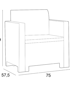 Baštenski set Nebraska Teracce