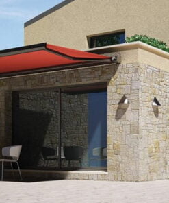 Tenda sa elektromotorom bordo 295x250 cm 037930