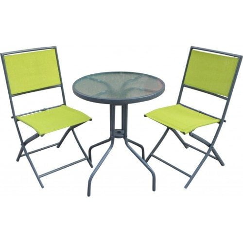 Baštenski set Lipari - sto i dve sklopive stolice