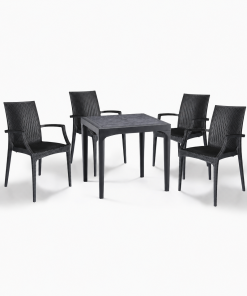Baštenska garnitura - Sto + 4 Bistrot stolice
