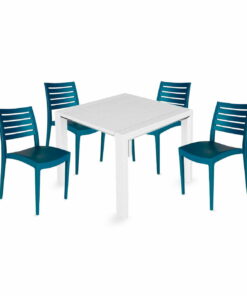 Sto Brooklyn 90x93 + 4 Firenze stolice