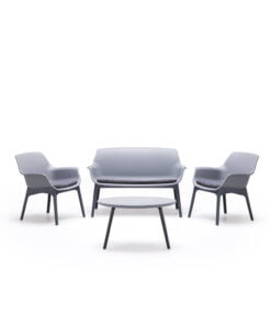 Baštenski set Luxor Lounge - siva