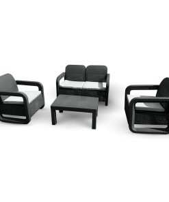 Baštenska garnitura Lugano 2 - antracit