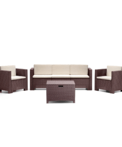 Baštenska garnitura Colorado 3 - braon boja