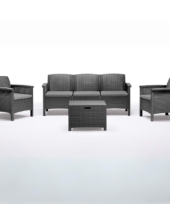 Baštenska garnitura Venezia 3 - siva boja