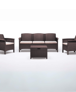 Baštenska garnitura Venezia 3 - braon boja