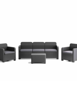 Baštenska garnitura Coco 3 – antracit